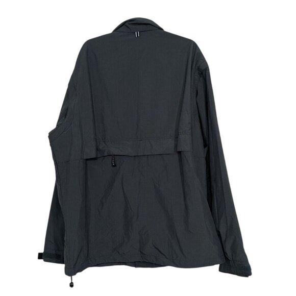 Krispy Kreme Donuts Employee Jacket Size Large Green All Climate Wear Full Zip - Picture 7 of 14